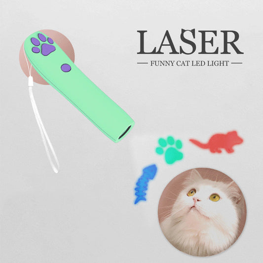 Funny Remote Control LED Laser Pet Toy