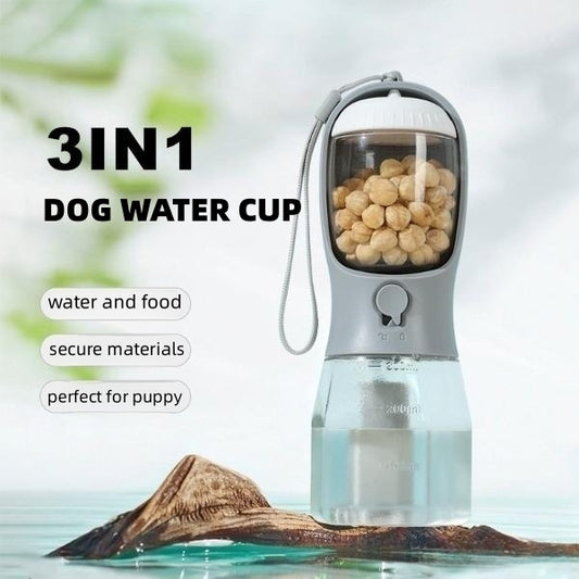 Dog Small Multi-functional Food & Water Cup