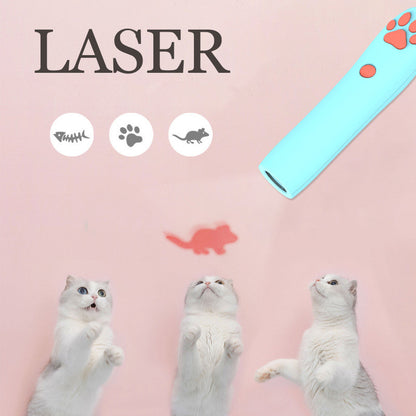 Funny Remote Control LED Laser Pet Toy
