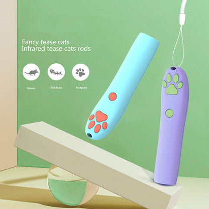 Funny Remote Control LED Laser Pet Toy