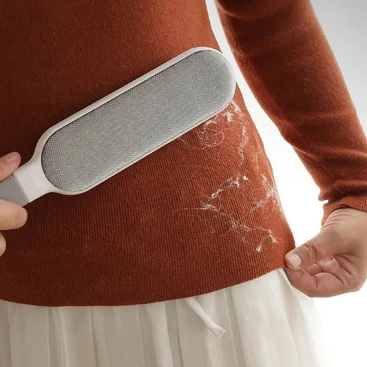 Double-Sided Pet Hair Remover Brush for Cats & Dogs - Lint & Fur Cleaner for Clothes, Sofa & Carpets