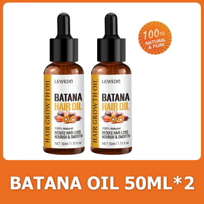 Batana Hair Growth Serum – Faster Growth, Stronger Roots & Zero Hair Fall