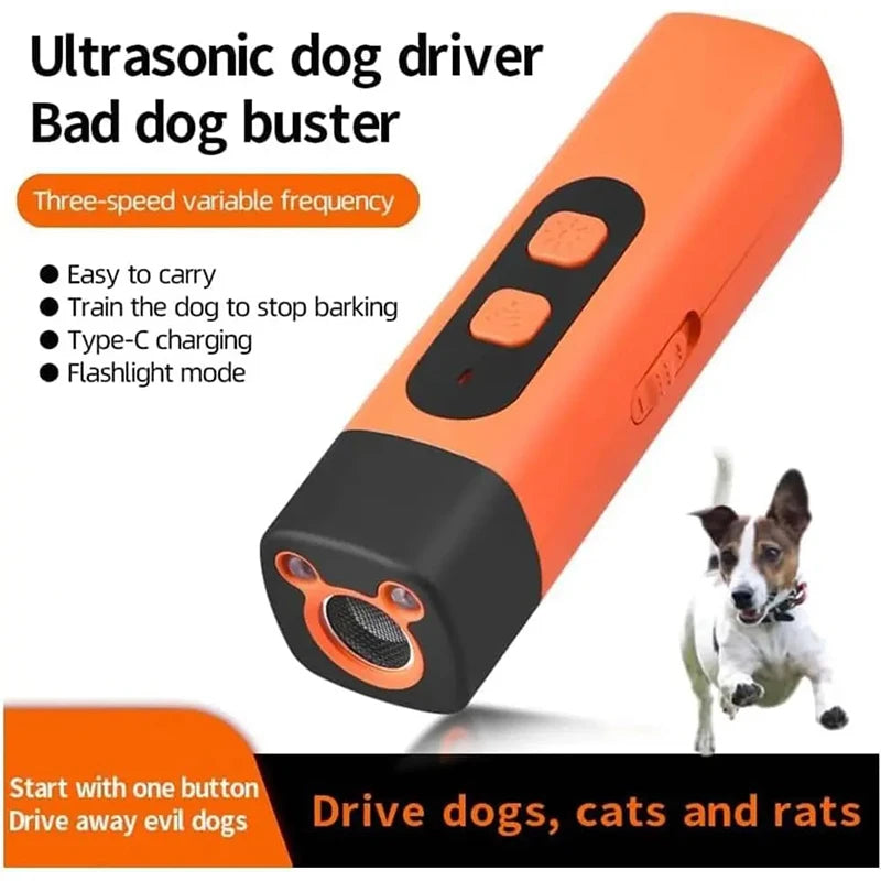 Ultrasonic Dog Bark Control Device – Safe & Effective Training Tool